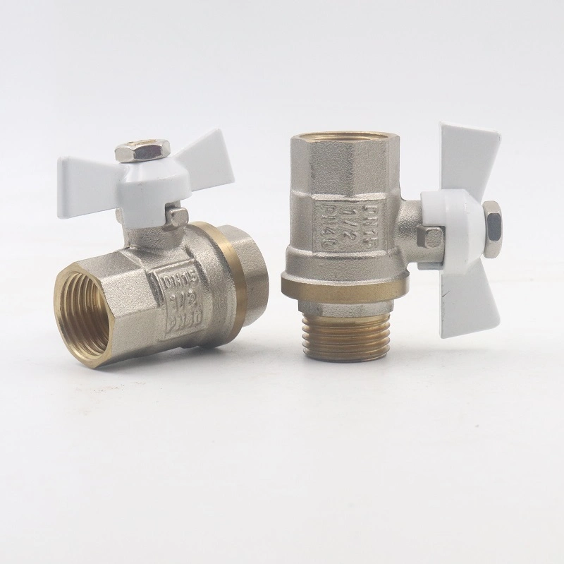 Pn25 Aluminum Handle Brass Thread Water Valves